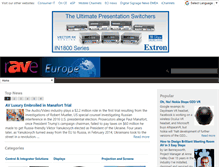 Tablet Screenshot of proavbiz-europe.com